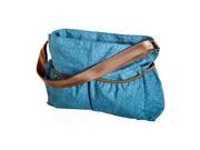 Trend Lab Crinkle Tote Diaper Bag Blue