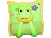 Finn Emma Melody Mate Frog Pillow and Blanket