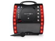 Singing Machine Portable CDG Karaoke Player with Lightshow Black