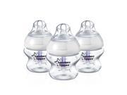 Tommee Tippee Closer to Nature 3 Pack 5 Ounce Anti Colic Bottle