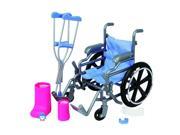 Journey Girls Wheelchair and Crutch Set