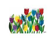 Marmont Hill Tulips Eric Carle Print on Canvas