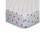The Peanut Shell Mila Fitted Crib Sheet