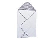 Trend Lab Perfectly Navy Gray Chevron Hooded Towel