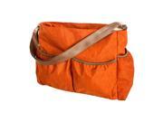 Trend Lab Orange Crinkle Tote Diaper Bag