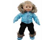 The Queen s Treasures 15 inch Doll Clothes Snow Suit Outfit Blue