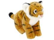 Toys R Us Animal Alley 10.5 inch Stuffed Tiger Orange