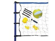 Portable Volleyball Net Posts Ball Pump Set
