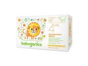 Babyganics Ultra Absorbent Disposable Diapers Size 4 Value Pack 80 Count