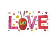 Marmont Hill Caterpillar Love 2 Eric Carle Print on Canvas