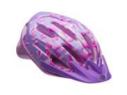 Bell Sports Blast Green Purple Child Helmet Lavender Petals