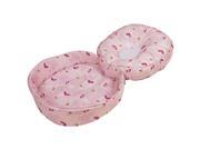 Leachco Podster Play Pack Combined Infant Lounger Play Pad Skybirds Pink