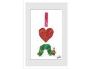 Marmont Hill Love for Caterpillars Eric Carle Framed Art Print