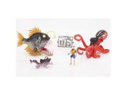 Animal Planet Angler Fish and Octopus playset
