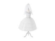 White Rose Bride Costume XS