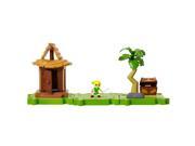 Mario Bros U Micro Land 3 Pack Link Island Village theme