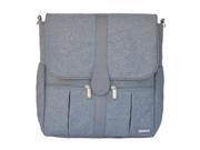 JJ Cole Heather Backpack Diaper Bag Grey