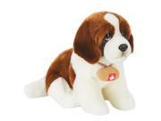 Toys R Us Plush 10 inch St. Bernard Dog Brown and White