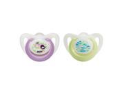 NUK Newborn 2 Pack Advanced Orthodontic Silicon Pacifier Girl