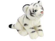 Toys R Us Animal Alley 10.5 inch Stuffed Tiger White