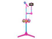 Shopkins Molded Microphone Stand with Lights and Selfie Stick