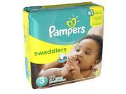 Pampers Swaddlers Size 3 Diapers Jumbo Pack 27 Count