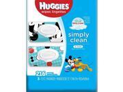 Huggies Simply Clean Baby Wipes Fresh Scent Soft Pack 216ct