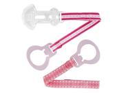 MAM BPA Free Fashion Clip and Extra Band Pink