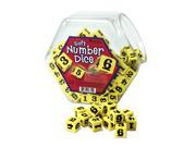 Hands On Soft Number Dice Bucket