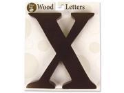 Trend Lab Letter X Brown
