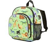 Wildkin Pack n Snack Backpack Olive Kids Wild Animals