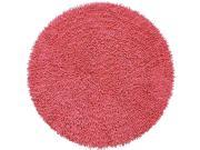St. Croix Trading Company Pink Chenille Shag Round Area Rug 3 x 3