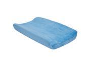Trend Lab Coral Fleece Changing Pad Cover Sky Blue
