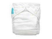 Charlie Banana 2 in 1 One Size Reusable Diaper White