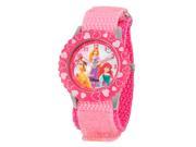 Disney Princess Stainless Steel Watch with Pink Strap