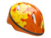 Bell Sports Bambino Orange Yellow Boys Infant Helmet Duck
