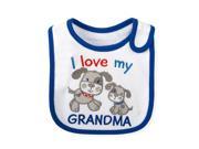 Koala Baby I Love My Grandma Bib Blue