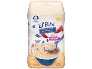 Gerber Lil Bits Whole Wheat Apple Blueberry Baby Cereal 8 Ounce