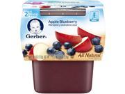 Gerber 2nd Foods Apple Blueberry 2 Pack