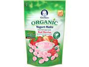Gerber Organic Yogurt Melts Red Berries