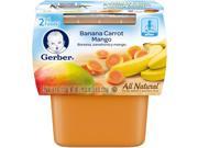 Gerber 2nd Foods Banana Carrot Mango 2 Pack