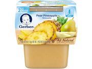 Gerber 2nd Foods Pear Pineapple 2 Pack