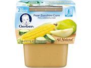 Gerber 2nd Foods Pear Zucchini Corn 2 Pack
