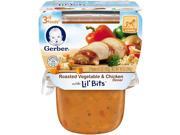 Gerber 3rd Foods Lil Bits Roasted Vegetable Chicken 2 Pack