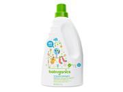 Babyganics Fragrance Free 3x Baby Laundry Detergent 60 Ounce Bottle
