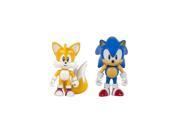 Sonic 25th Anniversary 3 Action Figure with Comic Book Sonic and Tails