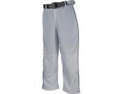 Franklin Sports Youth Relaxed Fit X Small Baseball Pants Gray