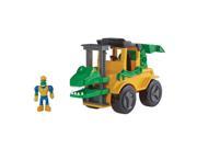 Educational Insights Dino Construction Company Snap The Velociraptor Forklift