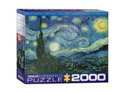 Starry Night 2000 Piece Puzzle by Eurographics