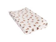 Trend Lab Safari Rock Band Deluxe Flannel Changing Pad Cover